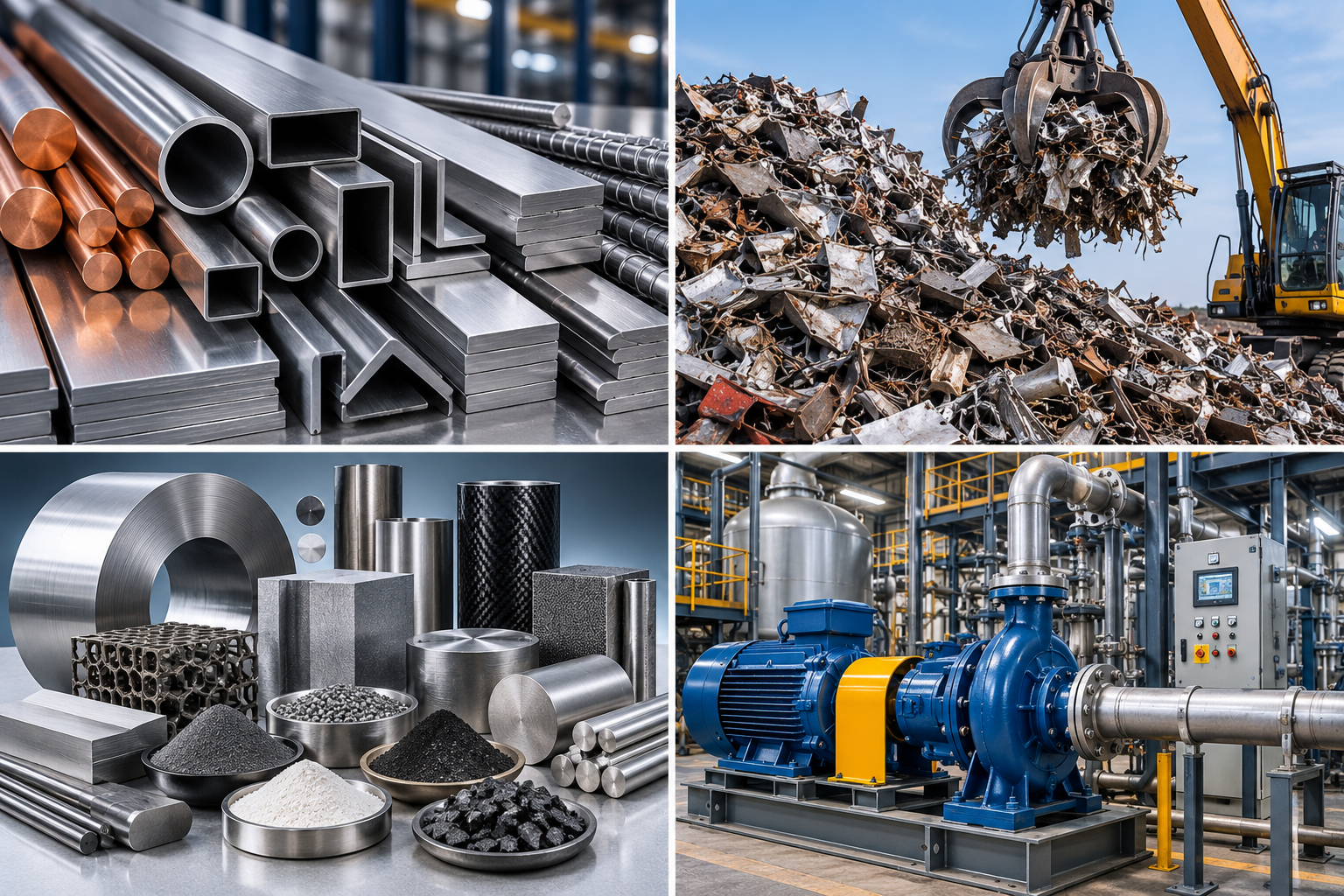 Metals, Scrap & Industrial Materials